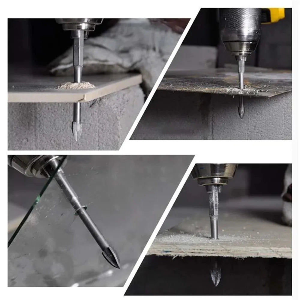 Tip Glass Ceramic Tile Drill Bit Head Cemented Carbide Drilling Hole