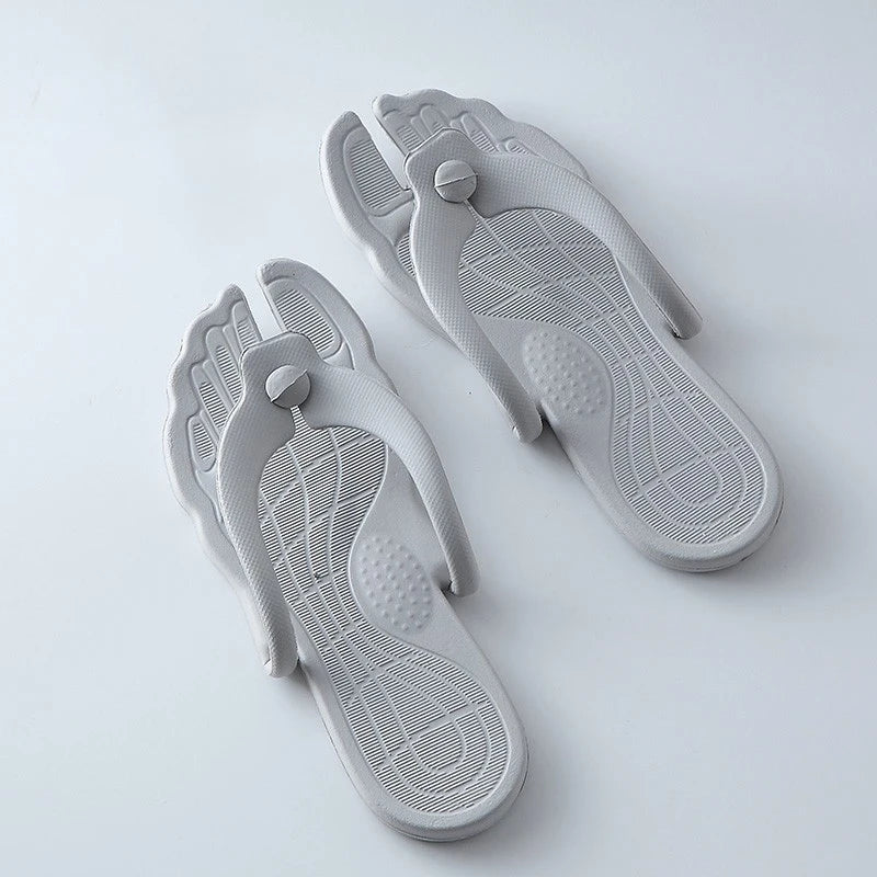 Foldable EVA Flip-Flops | Travel Portable Beach Slide Sandals