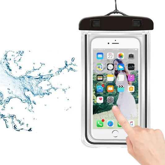 6-Inch Waterproof Phone Pouch – IP68 Dry Bag for Water Sports Waterproof Phone Pouch Oasis Select