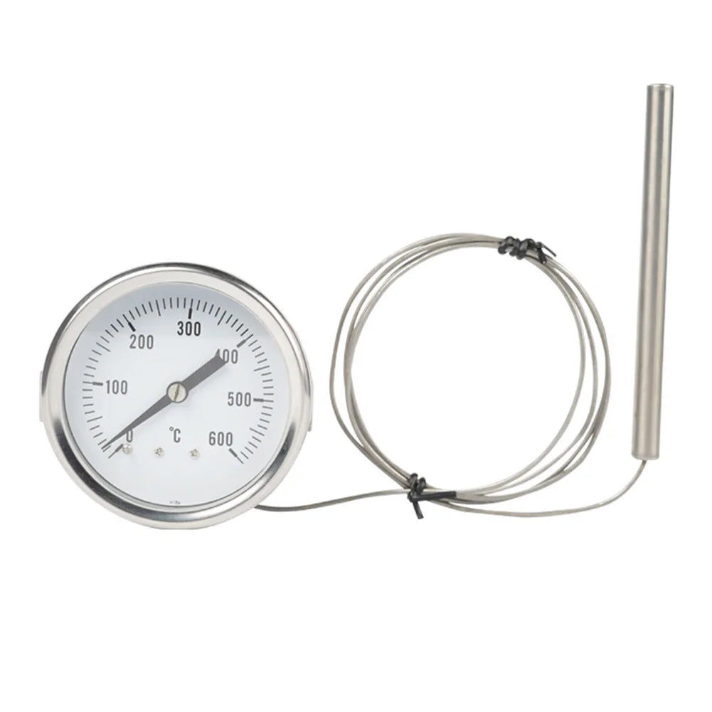 Stainless Steel Oven Thermometer Probe 0 600 Ovens Boilers Industrial