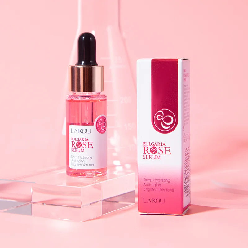 LAIKOU Rose Facial Serum – Anti-Aging, Brightening, Deep Hydration