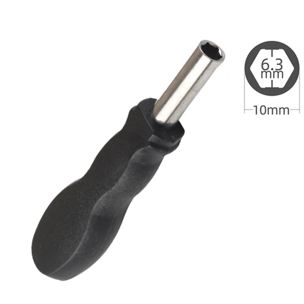 Hex Plastic Screwdriver Handle Home Repair Hand Tool Practical Small