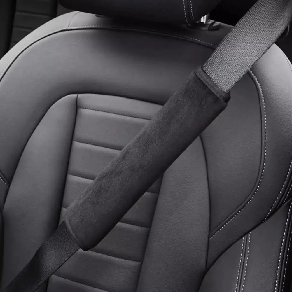 2pcsUniversal Car Safety Belt Cover Adjustable Seat Belt Cover Shoulder Strap Covers Car Shoulder Protector Pad Auto Accessories Peaceful Pleasures Health and Wellness