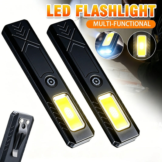 Mini COB LED Flashlight 600LM Rechargeable USB-C | Pen Clip LED Pocket Flashlight Oasis Select