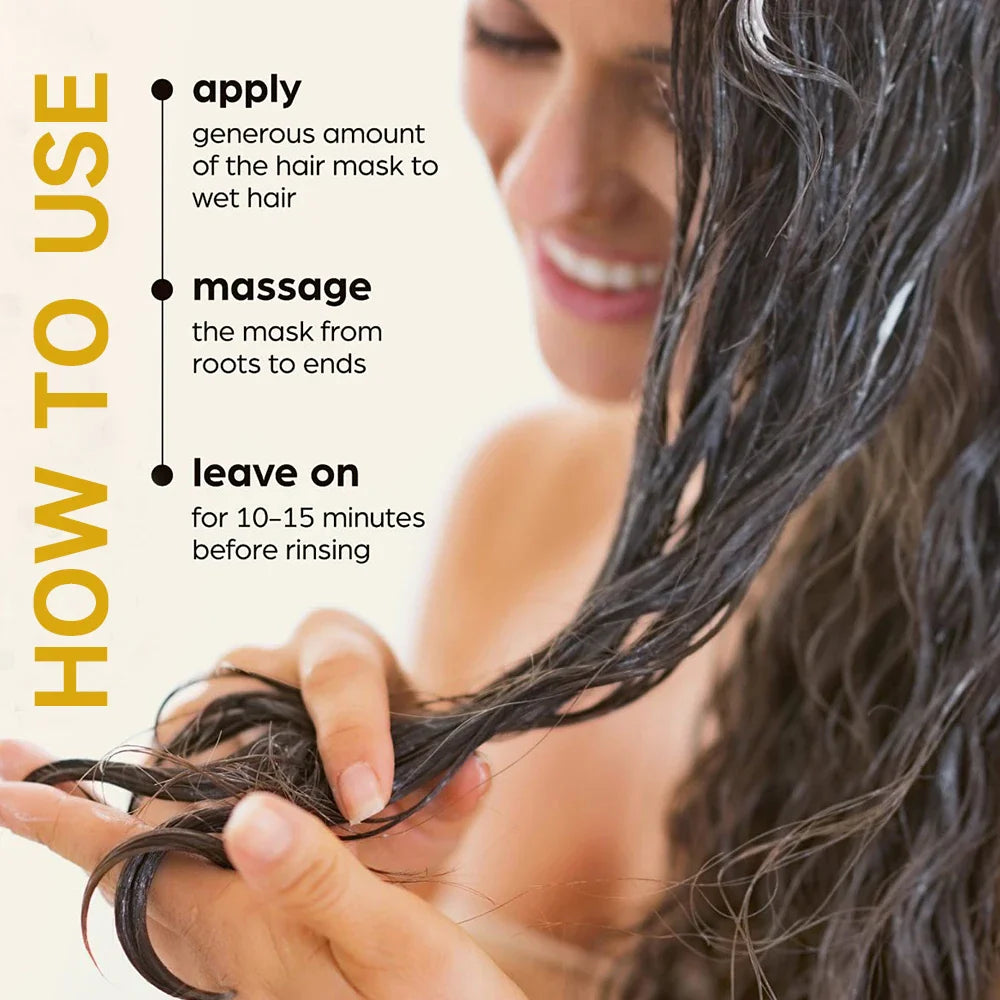 Jamaican Black Castor Oil Hair Mask – Deep Nourishing Treatment