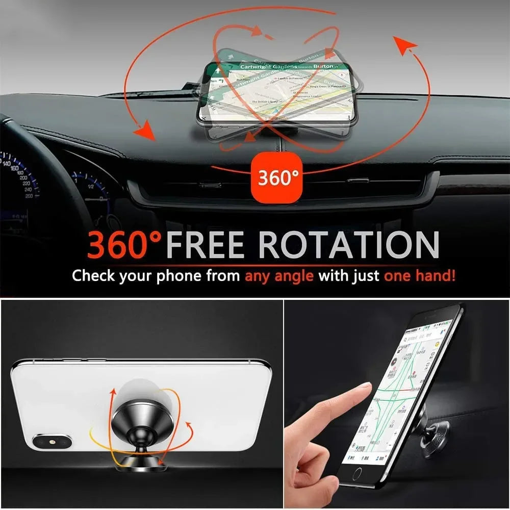 Magnetic Car Phone Holder Mobile Cell Phone Holder Stand Magnet Mount Bracket In Car For iPhone 13 12 Samsung Redmi Xiaomi Peaceful Pleasures Health and Wellness