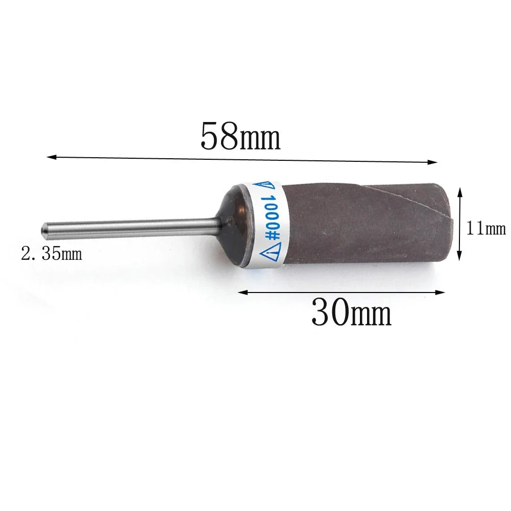 5-Piece Sanding Stick Grinding Heads P600–P2000 | Mirror Polish