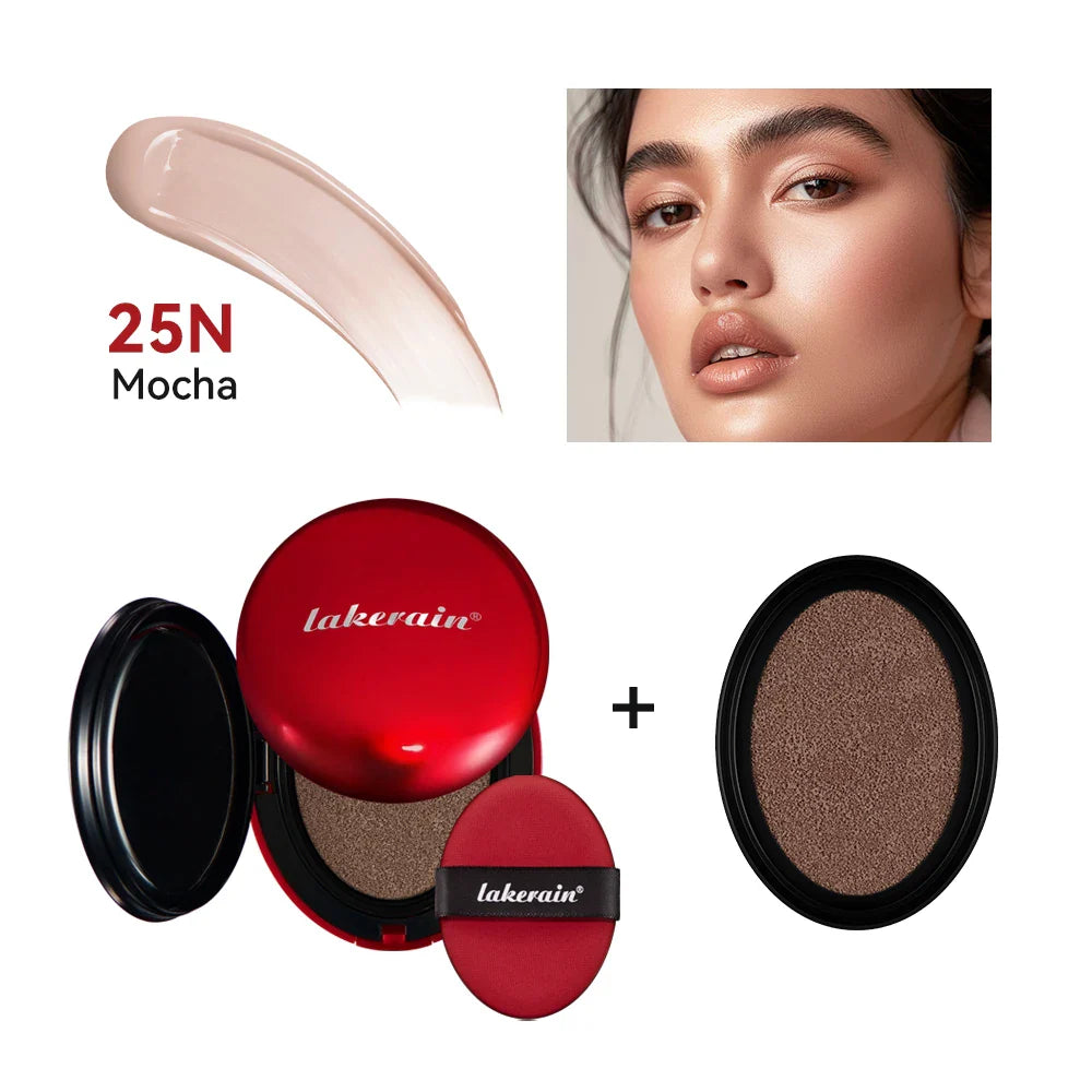 CC Cream Cushion Foundation – Full Coverage, SPF & Refill