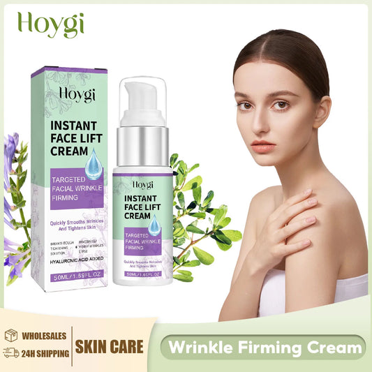 Wrinkle Firming Cream Fade Forehead Fine Lines Lightening Melanin Pigmentation Lifting Anti Aging Moisturizing Brightening Cream Peaceful Pleasures Health and Wellness