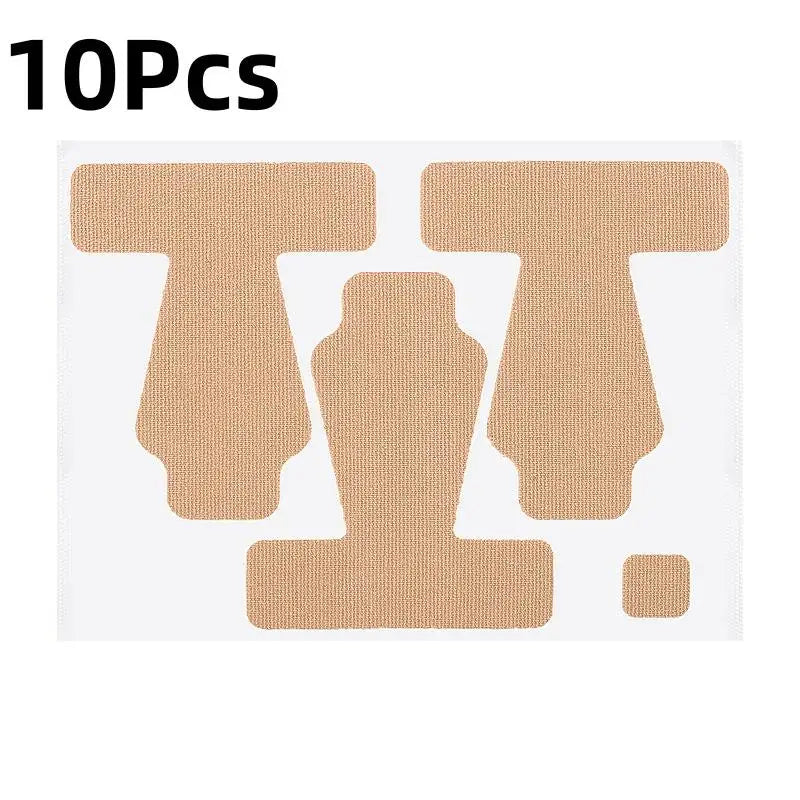 10 Sets Elastic Tape For Thumb Pain Relief Precut Thumb Support Tape For Arthritis Fixed Support Peaceful Pleasures Health and Wellness Nude