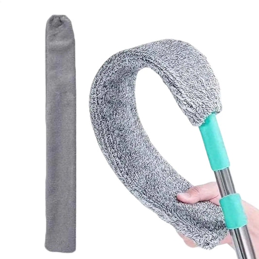 Telescopic Microfiber Duster | 60" Extendable Handle – Home Telescopic Microfiber Duster Peaceful Pleasures Health and Wellness
