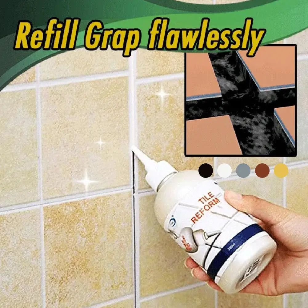 Waterproof Tile Grout Repair Filler 150ml/280ml – Multicolor