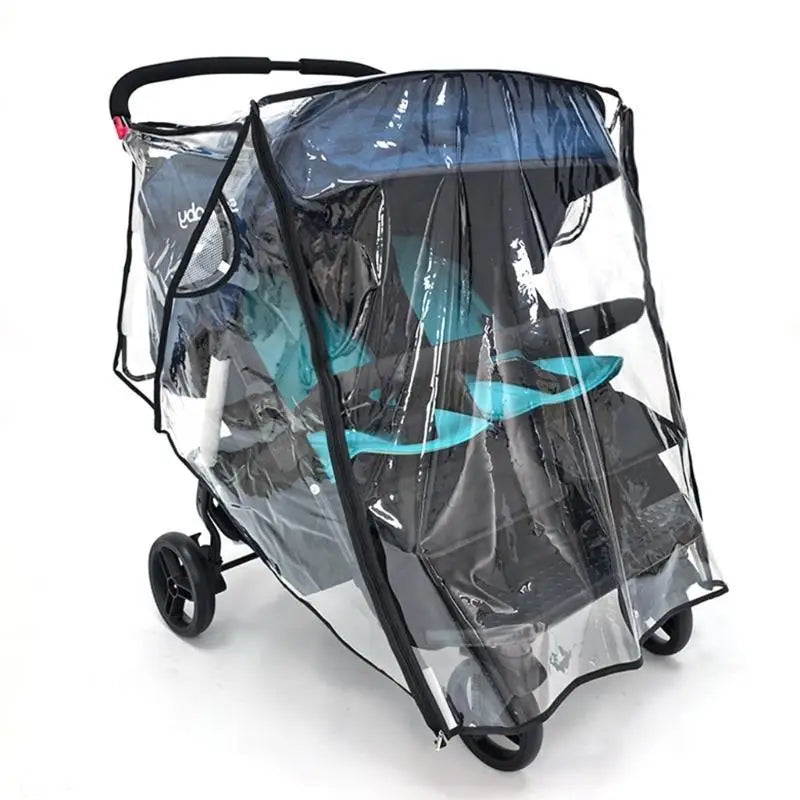 EVA Stroller Rain Cover | 360° Waterproof, Breathable & Pocket