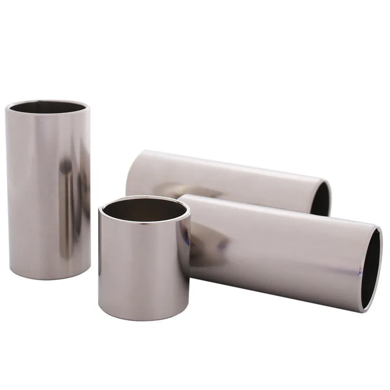 28 51 60 Guitar Slide Bar Stainless Steel Metal Acrylic Finger Slides