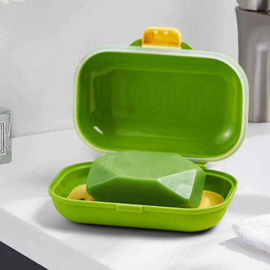 Leakproof Travel Soap Dish with Lid | Portable Soap Holder Travel Soap Dish Oasis Select