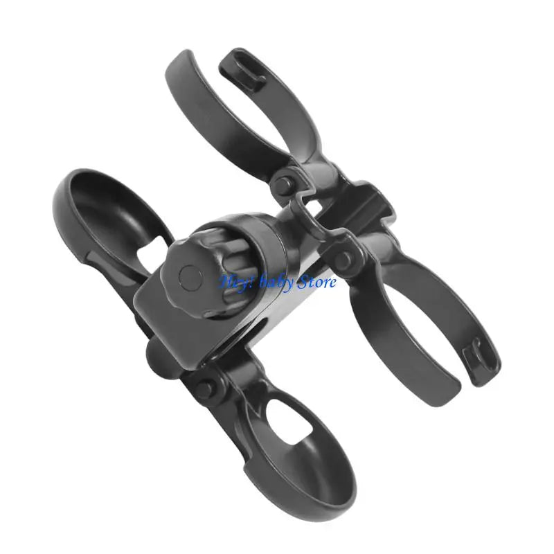 3-in-1 Stroller Cup Holder & Phone Mount | 360° Foldable