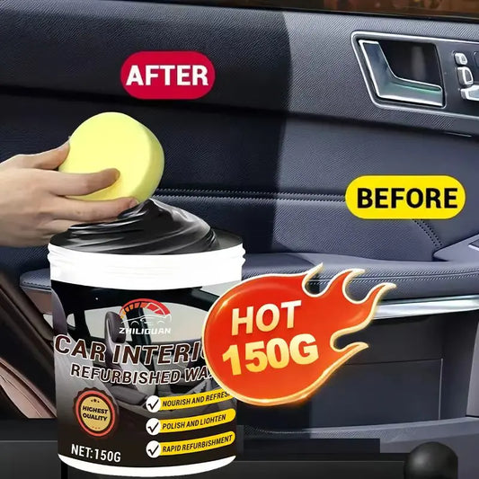 Car Plastic Repair Paste – Dashboard & Tire Restorer Wax Car Detailing Wax Oasis Select