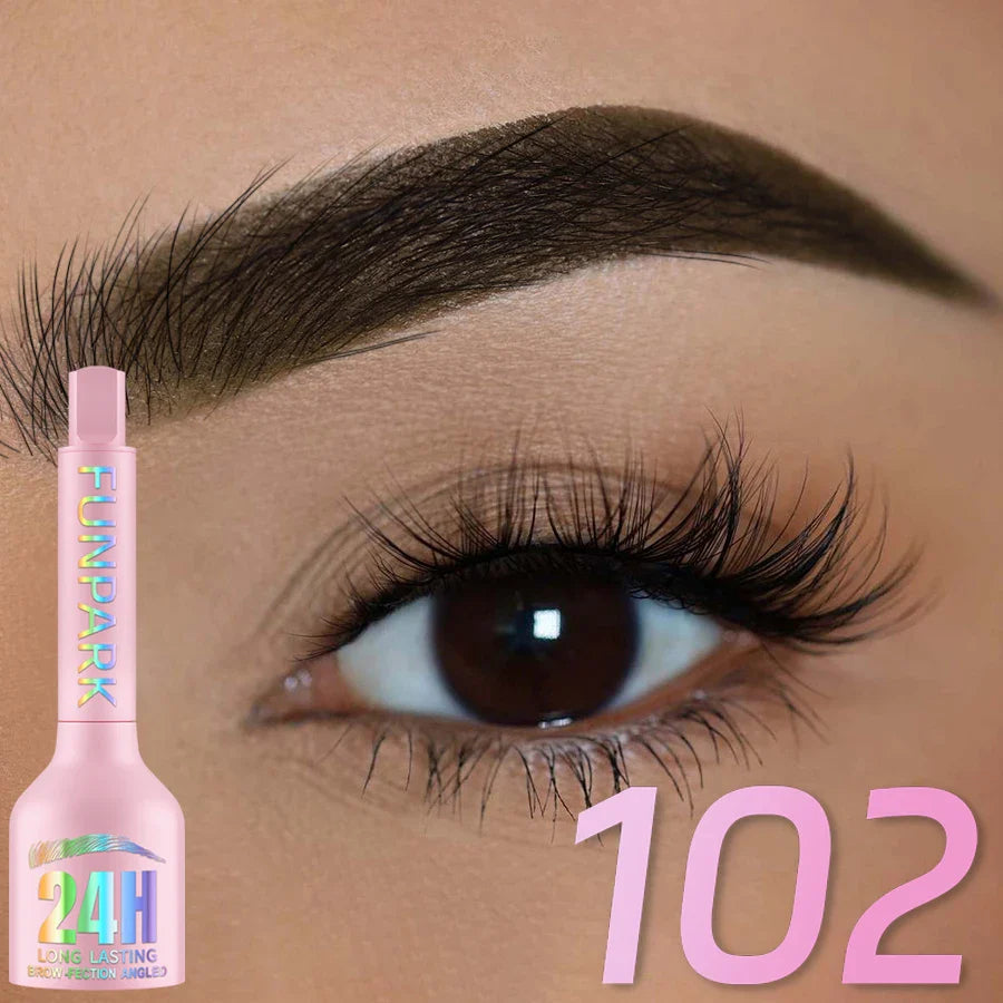 FUNPARK 3D Microblade Eyebrow Dye Cream – Waterproof, 3 Colors
