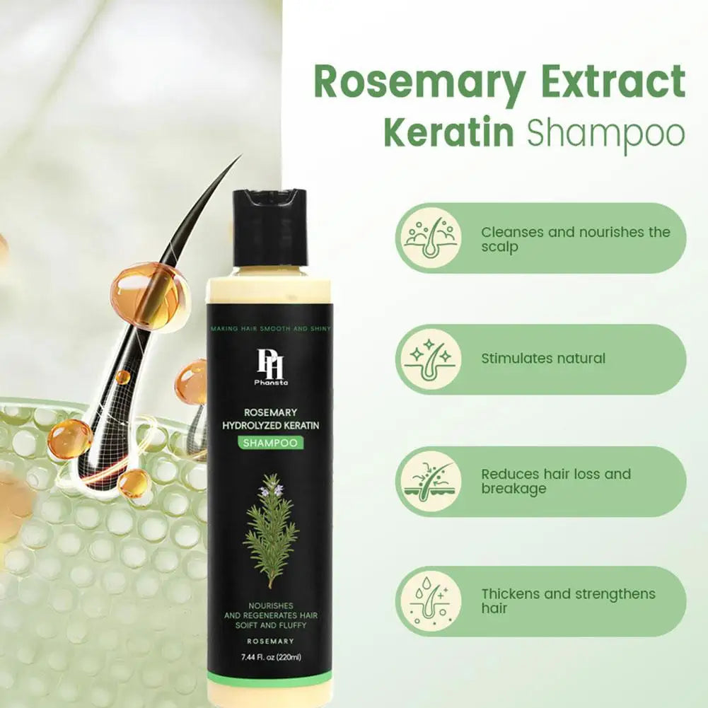 Rosemary Shampoo – Volumizing, Thickening & Oil Control
