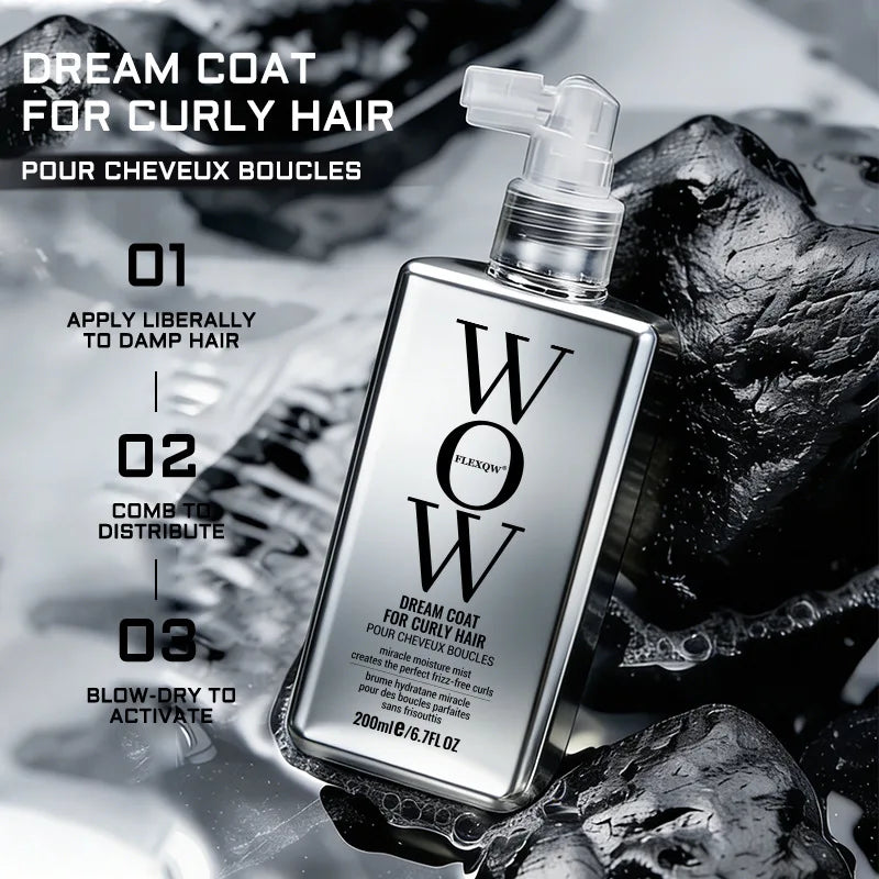 Nourishing Hair Oil Spray – Deep Moisture Serum for Curly Hair