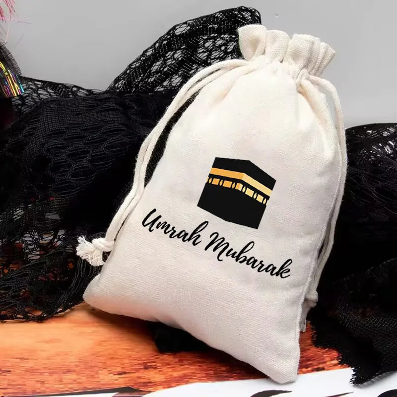 5-Pack Kaaba Islamic Gift Bags | Eid Hajj Umrah Ramadan