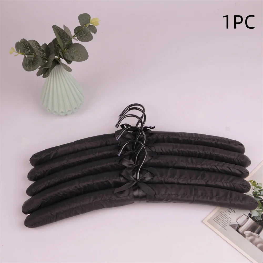 Satin Padded Clothes Hanger – Non-Slip, Silk Wrapped & Slim
