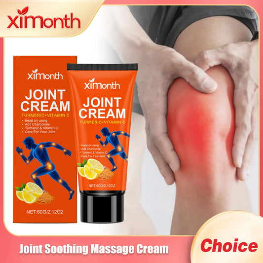 Ximonth Joint Comfort Massage Cream – Nourishing Body Cream 60g Joint Massage Cream Peaceful Pleasures Health and Wellness