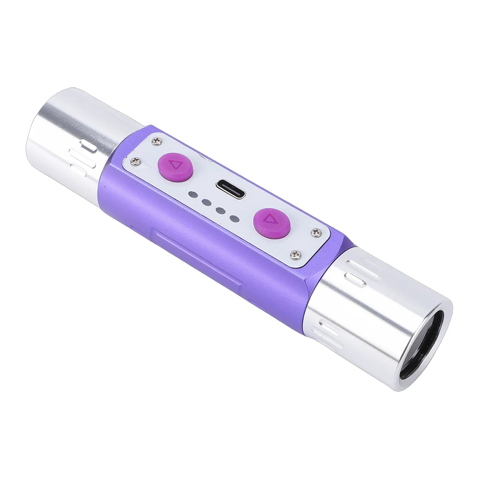 Violet Light Flashlight Multifunctional Double Headed Violet Light Flashlight Detector for Jewelry Ink Currency Peaceful Pleasures Health and Wellness