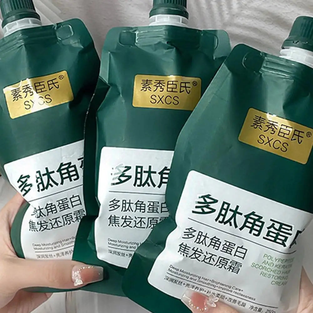 Polypeptide Keratin Deep Conditioning Hair Mask 250g – Repair Dry, Damaged & Frizzy Hair Peaceful Pleasures Health and Wellness