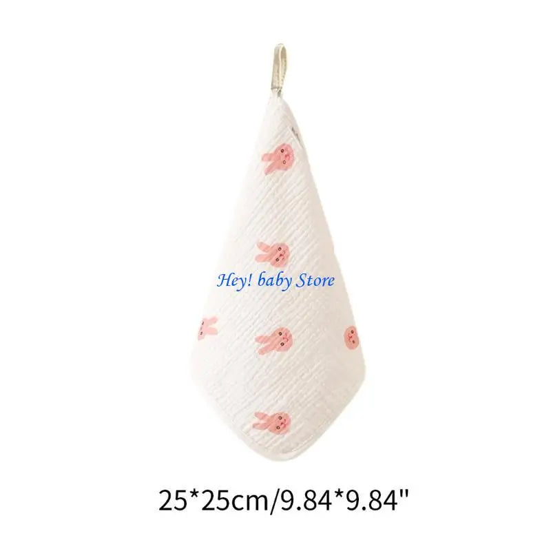 Soft Cotton Baby Burp Cloths & Washcloths – Newborn Gift