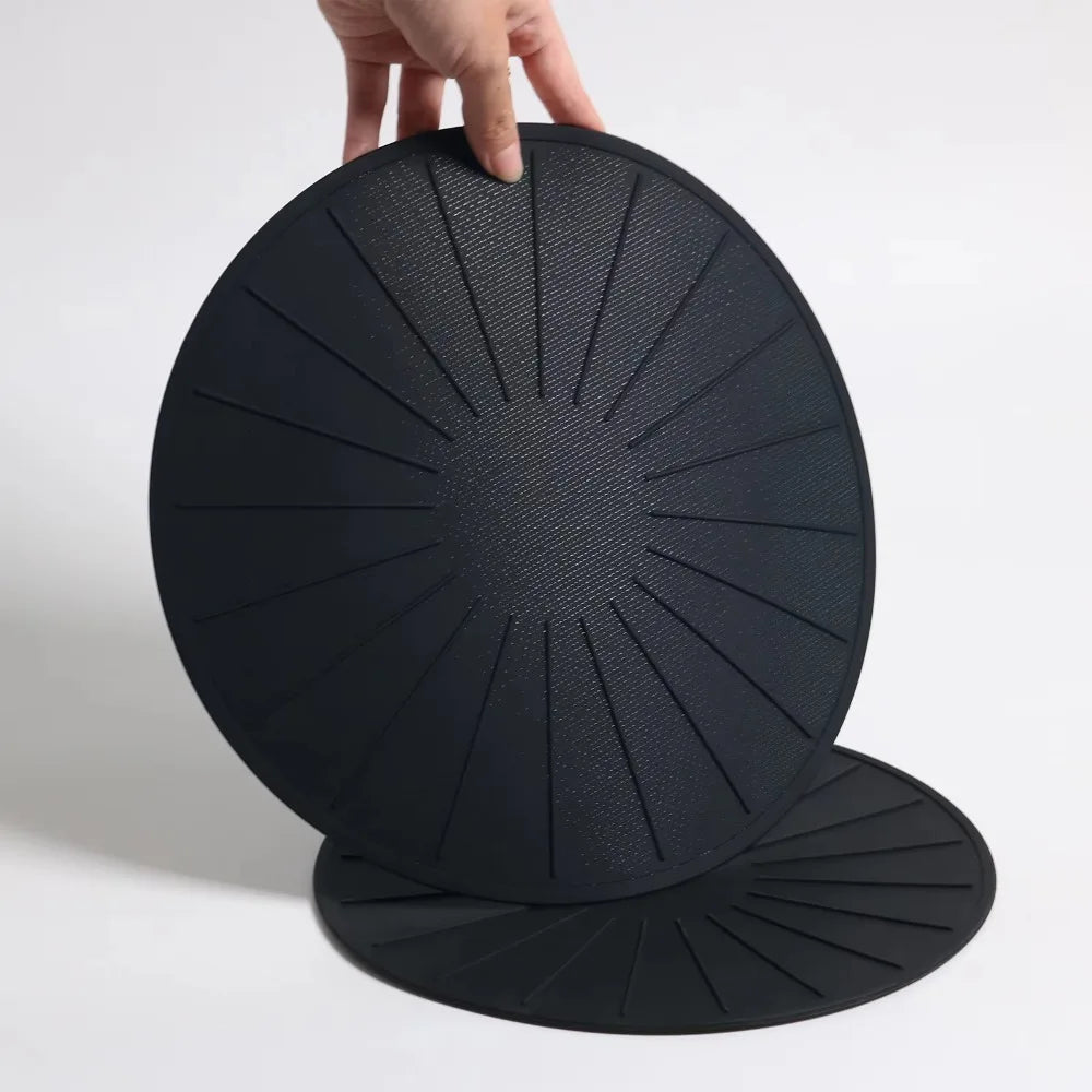 Round Silicone Induction Cooktop Mat – Scratch & Heat Resistant