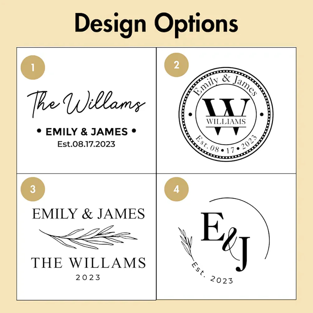 Personalized Marble & Wood Wedding Coasters | Gift for Her