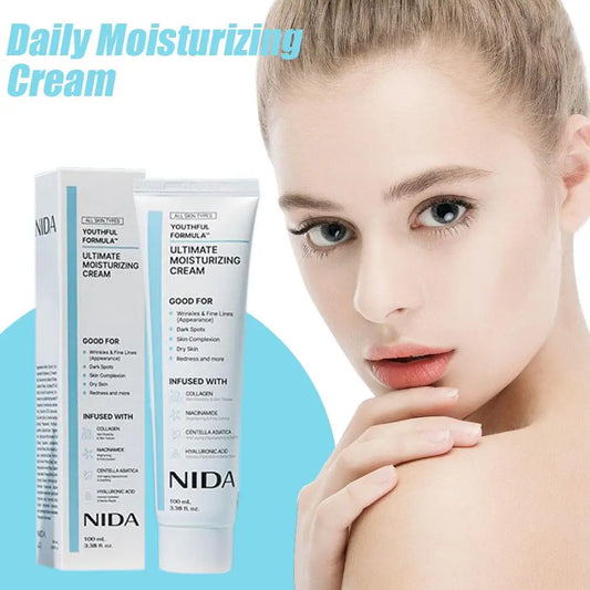 NIDA Multi-Action Rejuvenating Face Cream – All Skin Types Face Moisturizer Cream Oasis Select