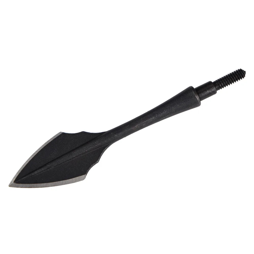 Hunting Arrowhead Thread Screw Carbon Steel Point Tips Archery Bow