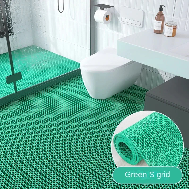 Non-Slip Hollow Drainage Floor Mat – Bath, Shower & Kitchen