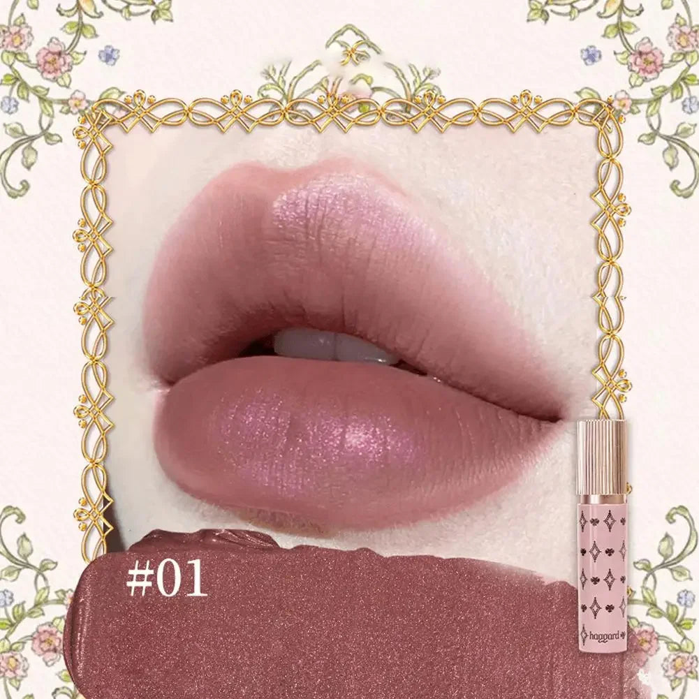 haggard Emo Monster Series Lip Powder Cream Non-Stick Cup Ultra High Color Matte Nude Soft Shimmer Lipstick Makeup Cosmetics Peaceful Pleasures Health and Wellness 01
