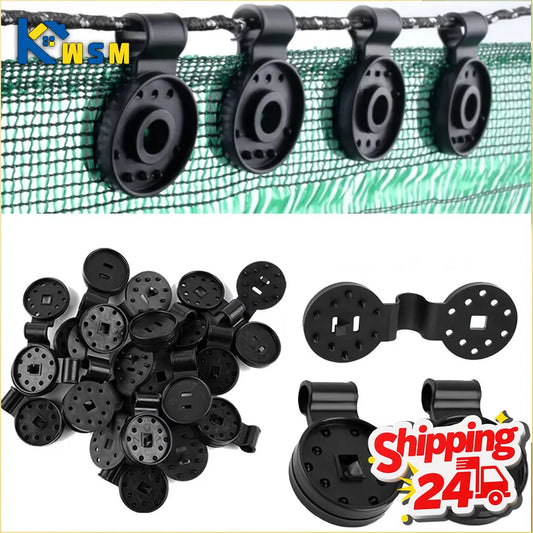 Reusable Sun Shade Net Clips – Wind-Resistant Canopy Fasteners Shade Net Clips Oasis Select