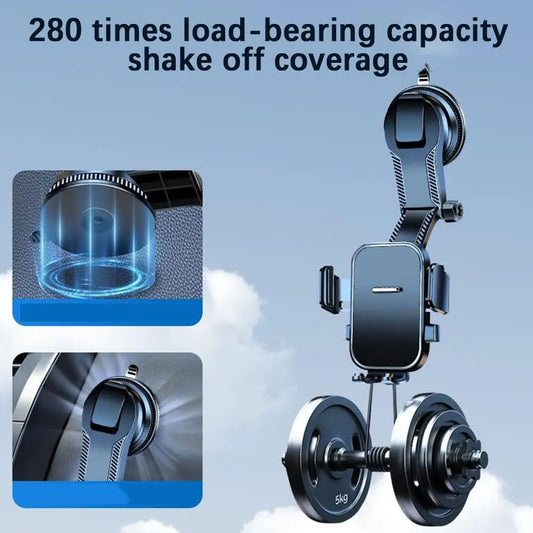 Universal Car suction cup mobile phone holder for New Energy Vehicles Air Vent Navigation Stand Mobile Phone Car Accessories Peaceful Pleasures Health and Wellness