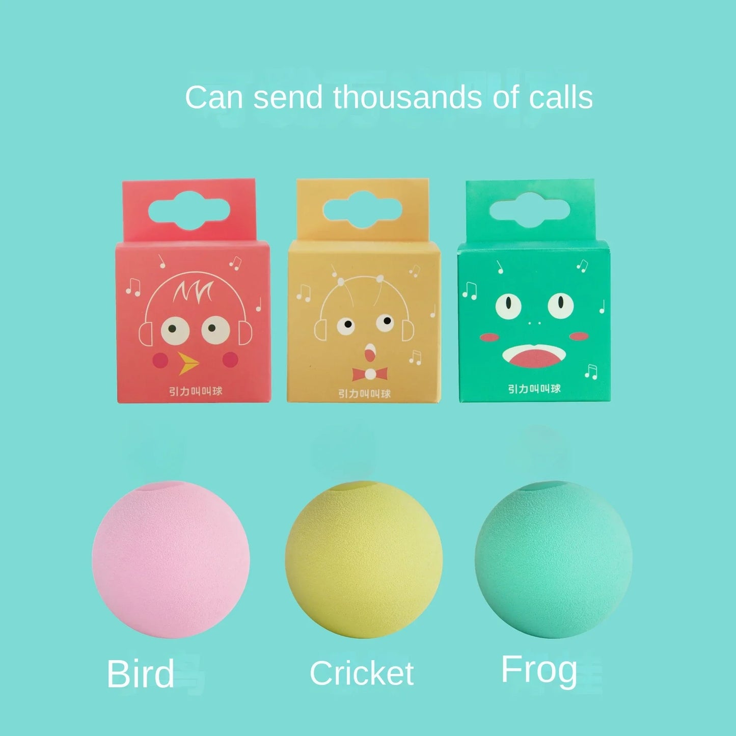 Interactive Plush Catnip Sound Ball Toy for Cats & Kittens