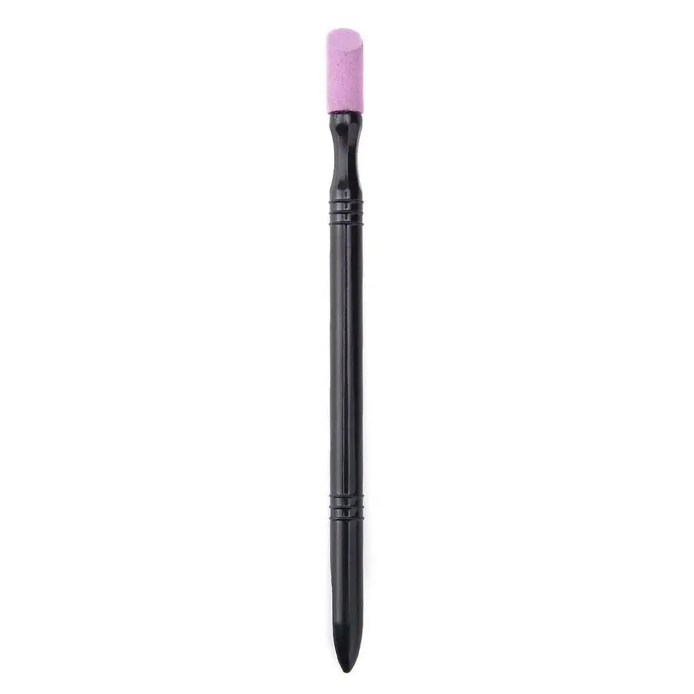 Quartz Stone Cuticle Remover Scrub Pen | Nail Manicure Tool