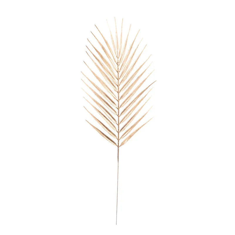 Artificial Tropical Palm Leaves 5/10 Pcs | Wedding & Party Decor