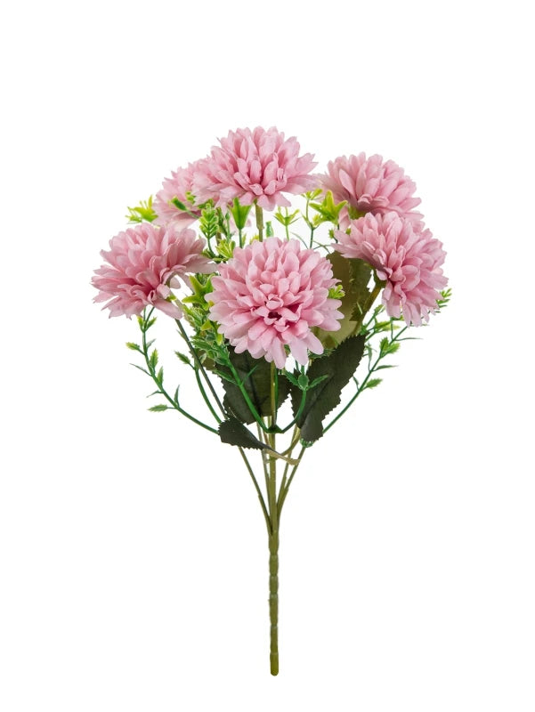 Silk Ball Chrysanthemum Artificial Flowers – Wedding & Home Décor