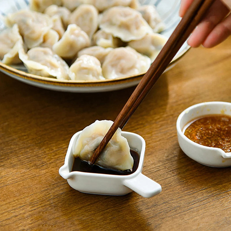 Plastic Dipping Sauce Dish | Hot Pot Soy Sauce Seasoning Plate
