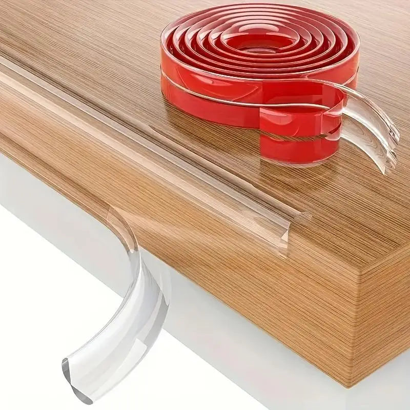 Clear Furniture Corner Guards Baby Proofing Thick Soft Rubber Edge Protector Strips Invisible Tape for Table Desk Cabinet Peaceful Pleasures Health and Wellness