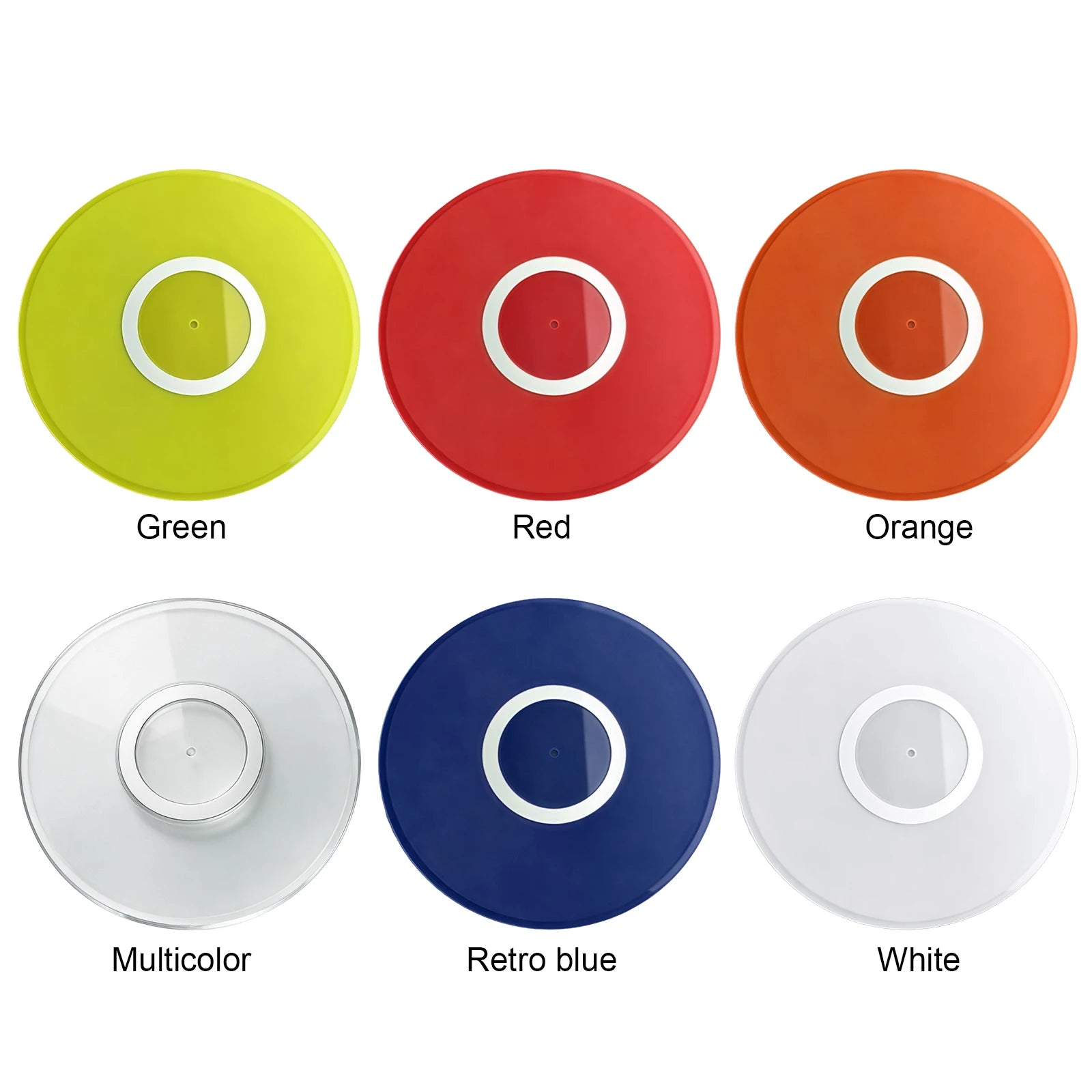 Acrylic Anti Static Slipmat Improves Sound & Performance Turntable Platter Mat for Helps Reduce Noise From Dust Peaceful Pleasures Health and Wellness