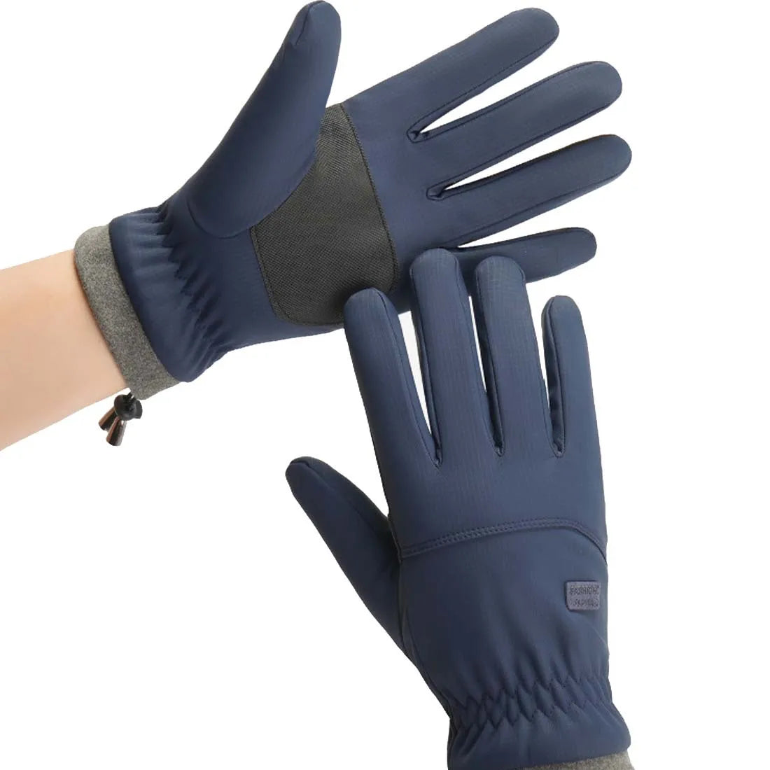 1 Pair Winter Outdoor Cycling Sports Gloves Men's Women's Winter Running TouchScreen Full-finger Gloves Christmas Halloween Gift Peaceful Pleasures Health and Wellness