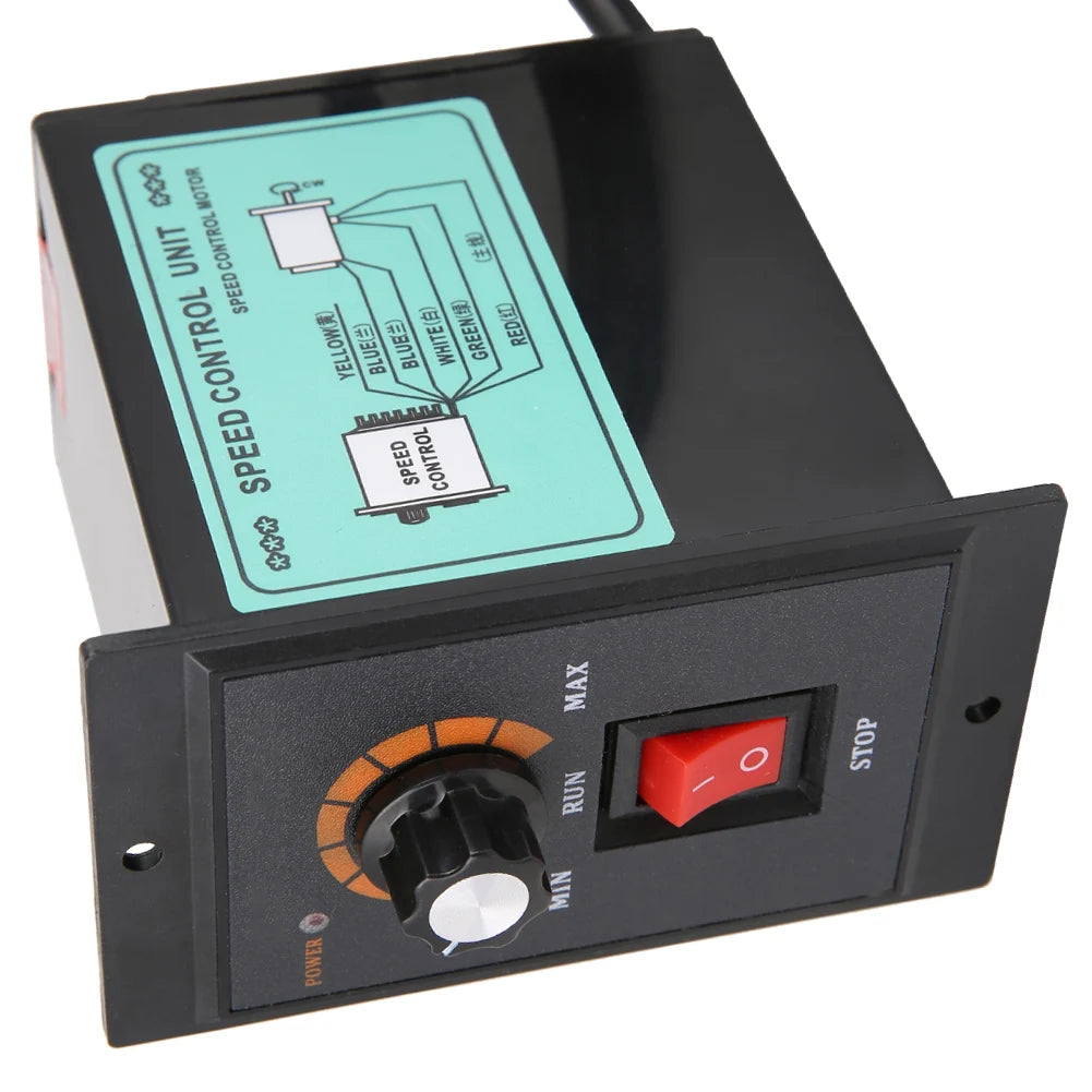 AC 220V 50 60Hz Single Phase Motor Speed Controller Electric Regulator