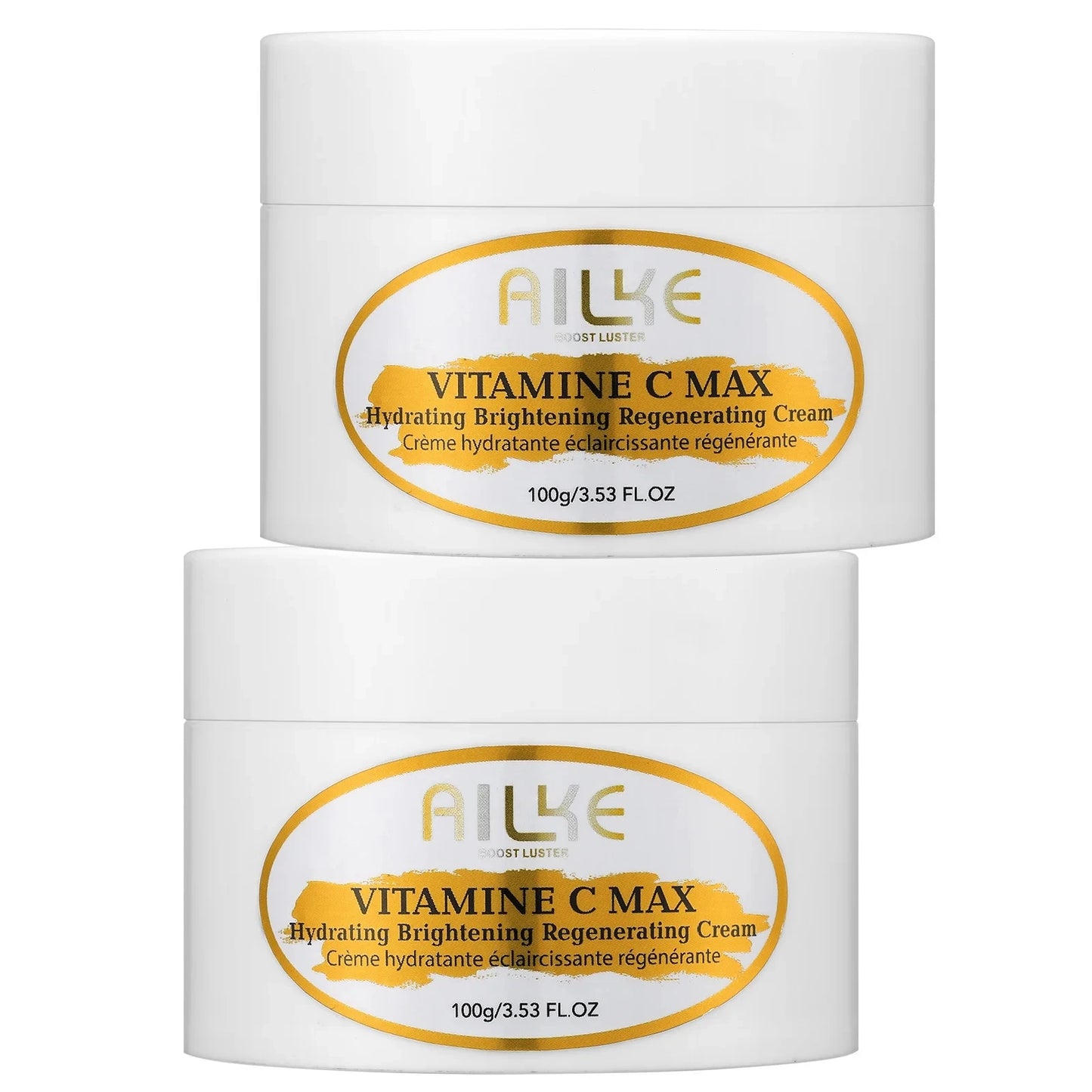AILKE Vitamin C Brightening Set – Serum, Lotion, Cream & Soap