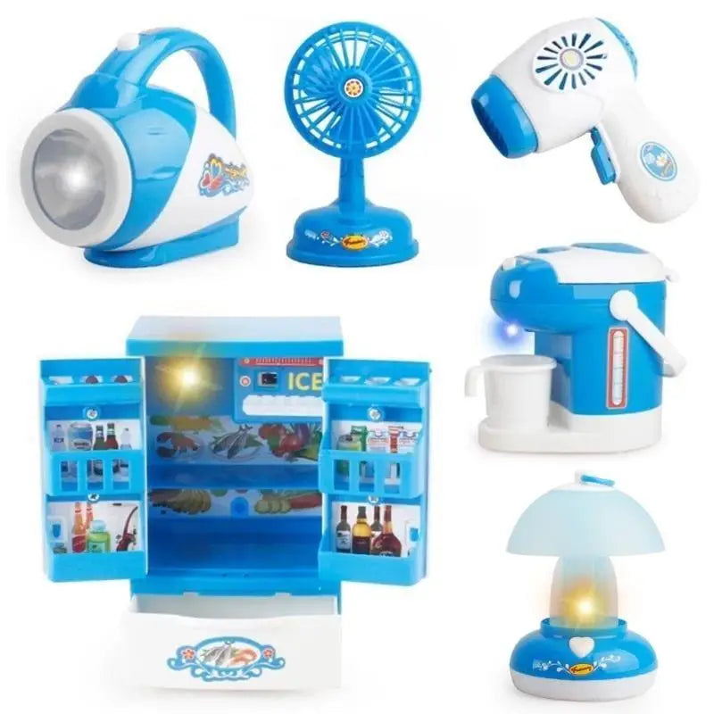 Kids 6-Piece Kitchen Playset | Pretend Cooking Toy Set