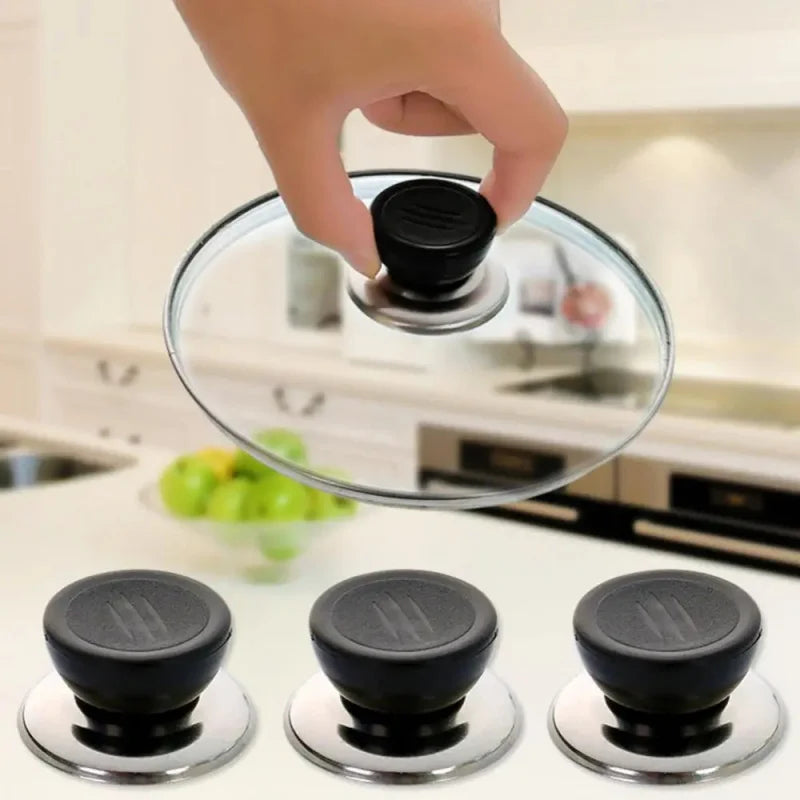 1/3pcs Universal Plastic Glass Pot Button, Pot Cover Head, Pot Cover Handle, Cover Bead, Cover Cap, Pot Cover Accessories Peaceful Pleasures Health and Wellness